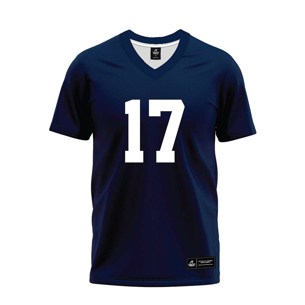 Georgia Southern - NCAA Football : Jayden Jackson - Navy Premium Football Jersey-0