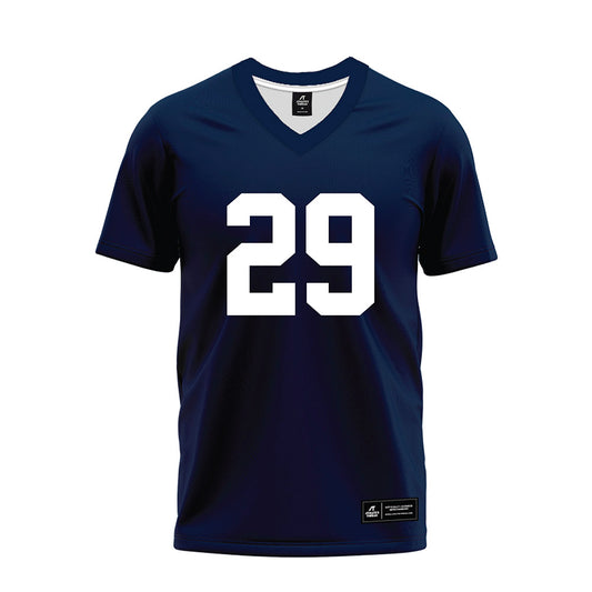 Georgia Southern - NCAA Football : Devin Collier - Navy Premium Football Jersey-0
