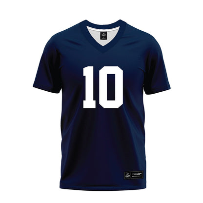 Georgia Southern - NCAA Football : Jacob Hammonds - Navy Premium Football Jersey-0