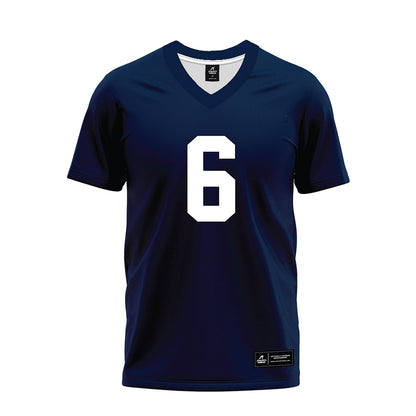 Georgia Southern - NCAA Football : Jakyri Jones - Navy Premium Football Jersey-0