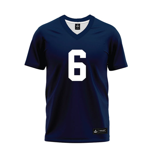 Georgia Southern - NCAA Football : Jakyri Jones - Navy Premium Football Jersey-0