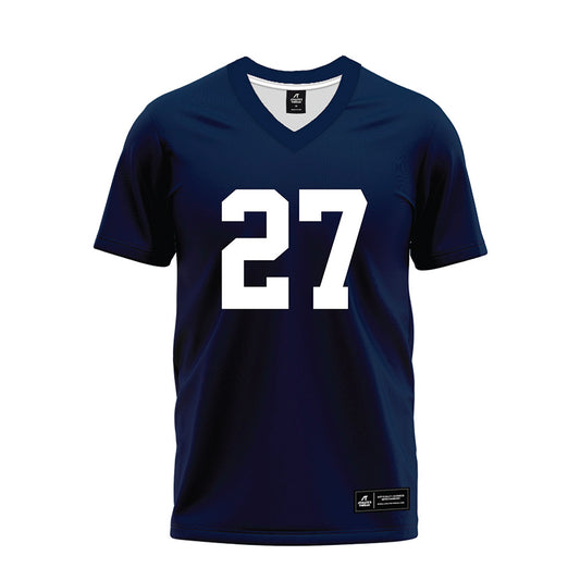 Georgia Southern - NCAA Football : Rj Isaac - Navy Premium Football Jersey-0