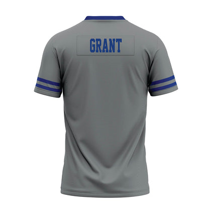 Memphis - NCAA Football : Skyler Grant - Grey Premium Football Jersey-1
