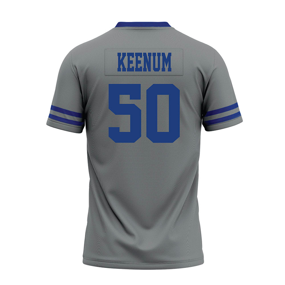 Memphis - NCAA Football : Koby Keenum - Grey Premium Football Jersey-1