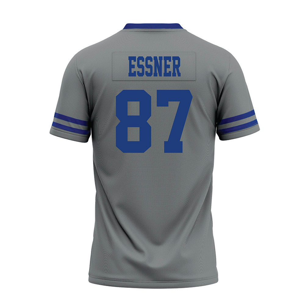 Memphis - NCAA Football : Garrett Essner - Grey Premium Football Jersey-1