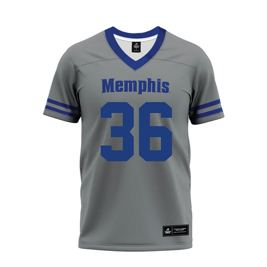 Memphis - NCAA Football : Jamariez Robinson - Grey Premium Football Jersey-0