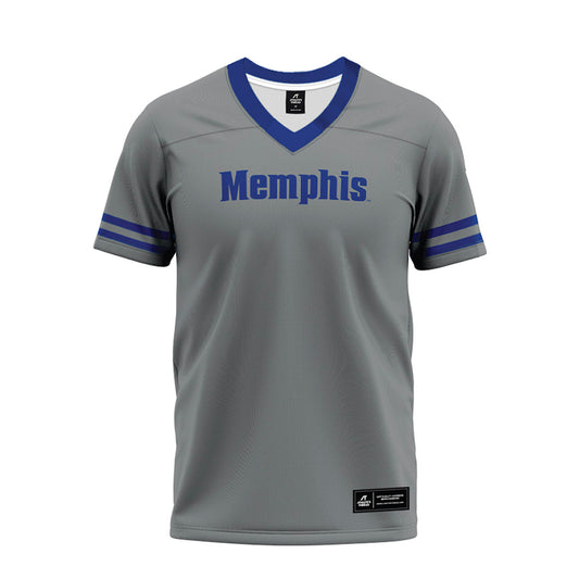 Memphis - NCAA Football : Trey McDonald - Grey Premium Football Jersey-0