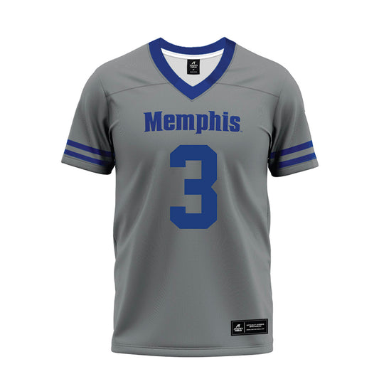 Memphis - NCAA Football : Air Noland - Grey Premium Football Jersey-0