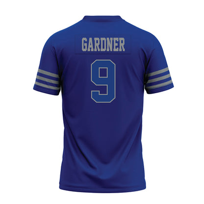 Memphis - NCAA Football : Denzel Gardner - Blue Premium Football Jersey-1