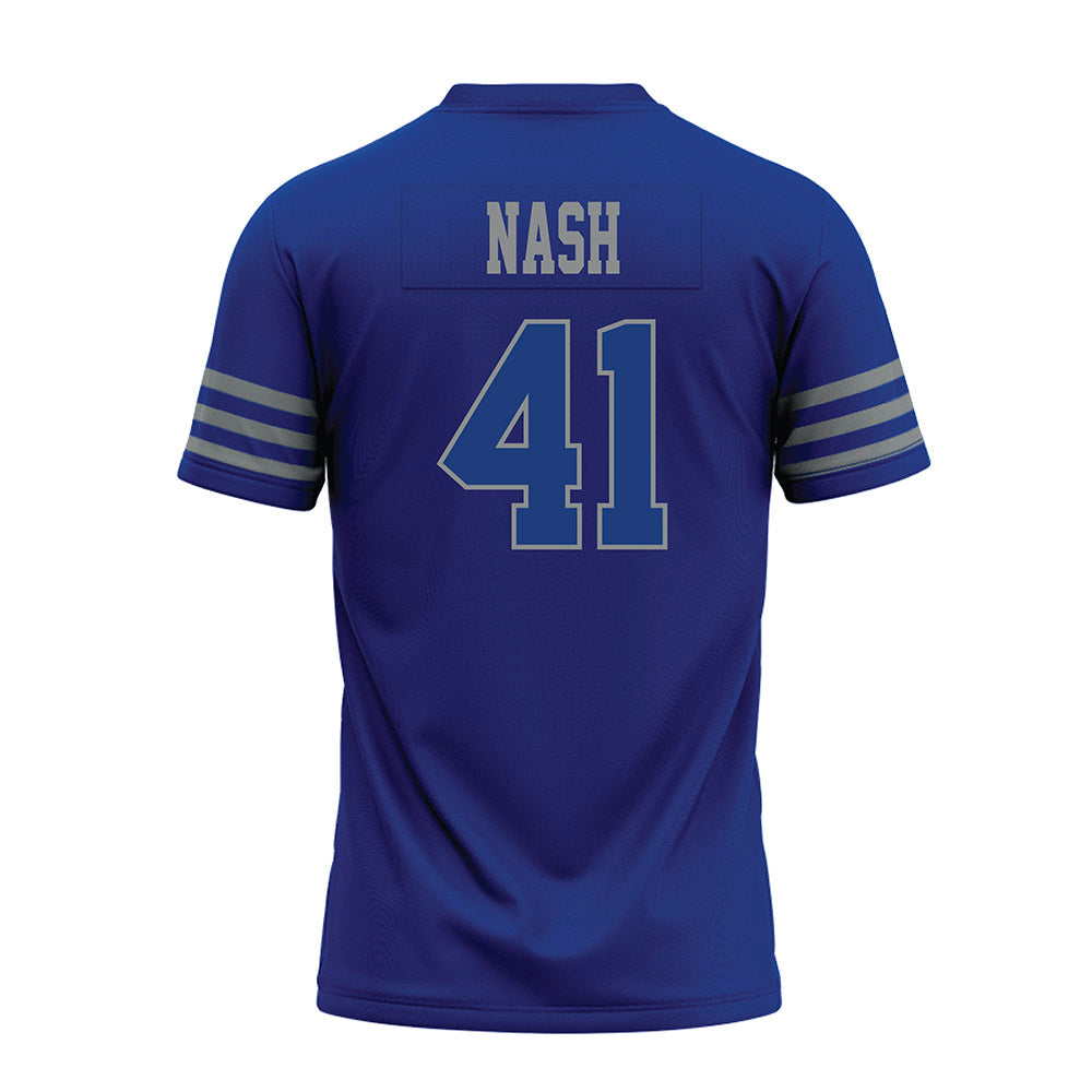Memphis - NCAA Football : Tylon Nash - Blue Premium Football Jersey-1