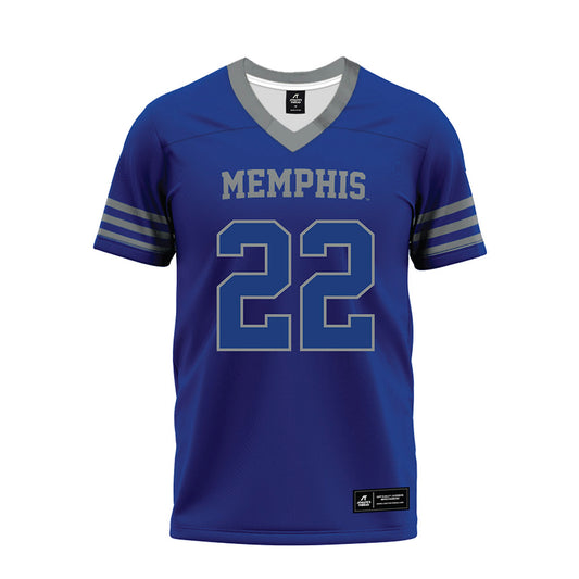 Memphis - NCAA Football : Eric Perry - Blue Premium Football Jersey-0