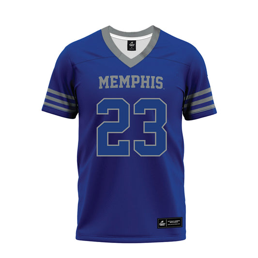Memphis - NCAA Football : Jayden Parrish - Blue Premium Football Jersey-0