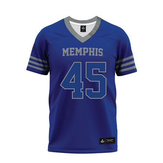Memphis - NCAA Football : Gary Green - Blue Premium Football Jersey-0