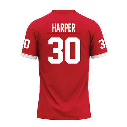 Louisiana - NCAA Football : Julius Harper - Premium Football Jersey-1