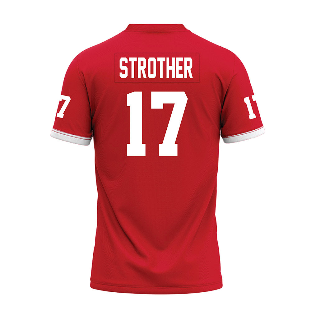 Louisiana - NCAA Football : Landon Strother - Premium Football Jersey-1