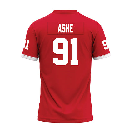 Louisiana - NCAA Football : Priest Ashe - Premium Football Jersey-1
