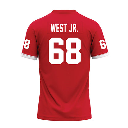 Louisiana - NCAA Football : Fitzgerald West Jr. - Premium Football Jersey-1