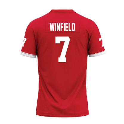 Louisiana - NCAA Football : Lunch Winfield - Premium Football Jersey-1
