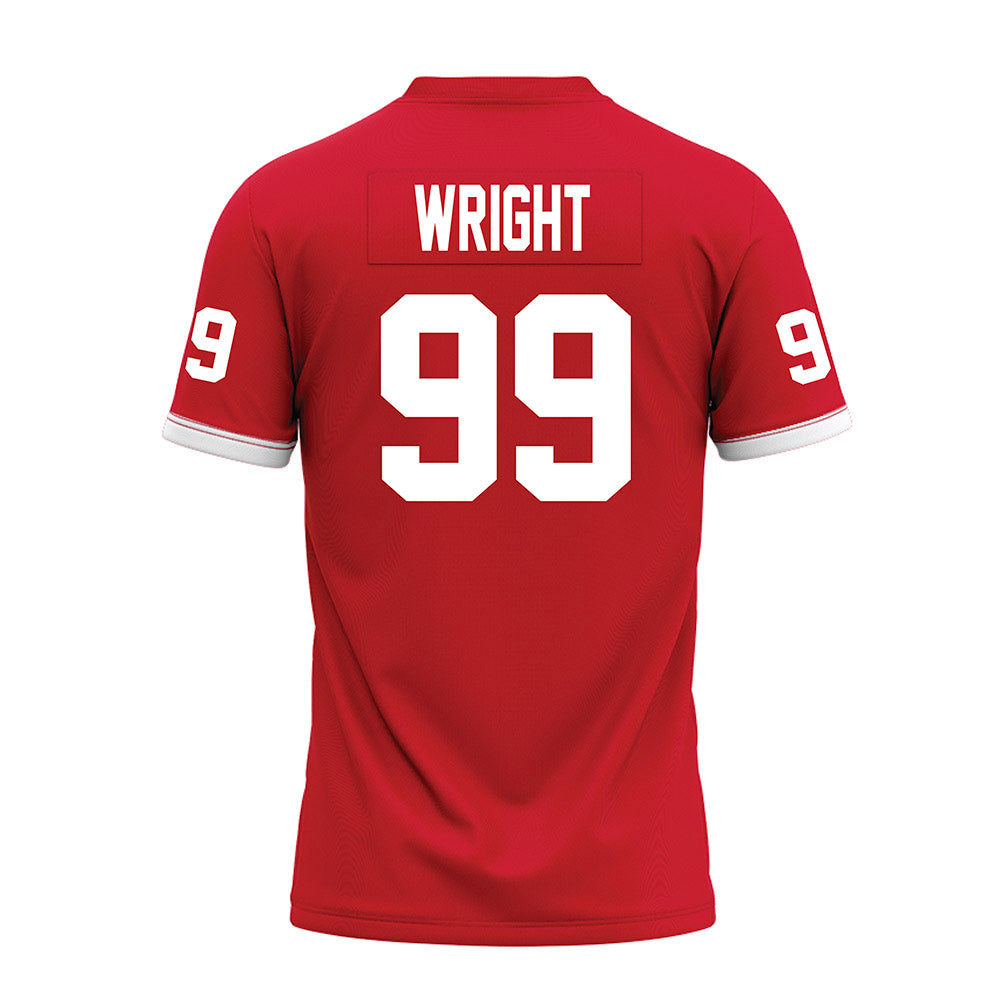 Louisiana - NCAA Football : Ashton Wright - Premium Football Jersey-1