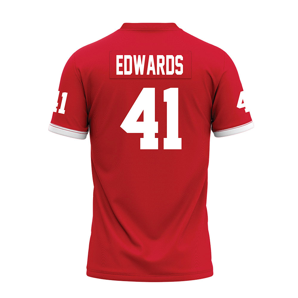 Louisiana - NCAA Football : Chase Edwards - Premium Football Jersey-1
