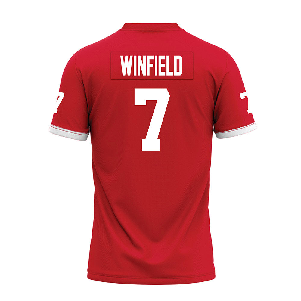 Louisiana - NCAA Football : Lunch Winfield - Premium Football Jersey-1