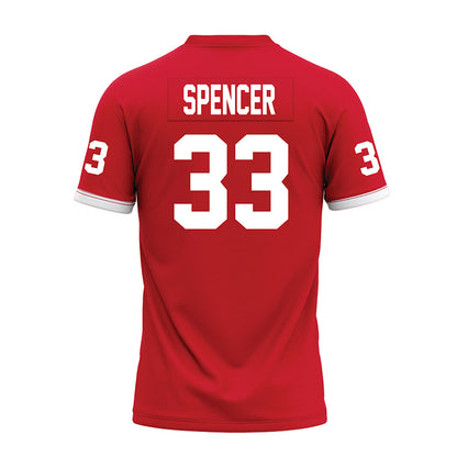 Louisiana - NCAA Football : AJ Spencer - Premium Football Jersey-1