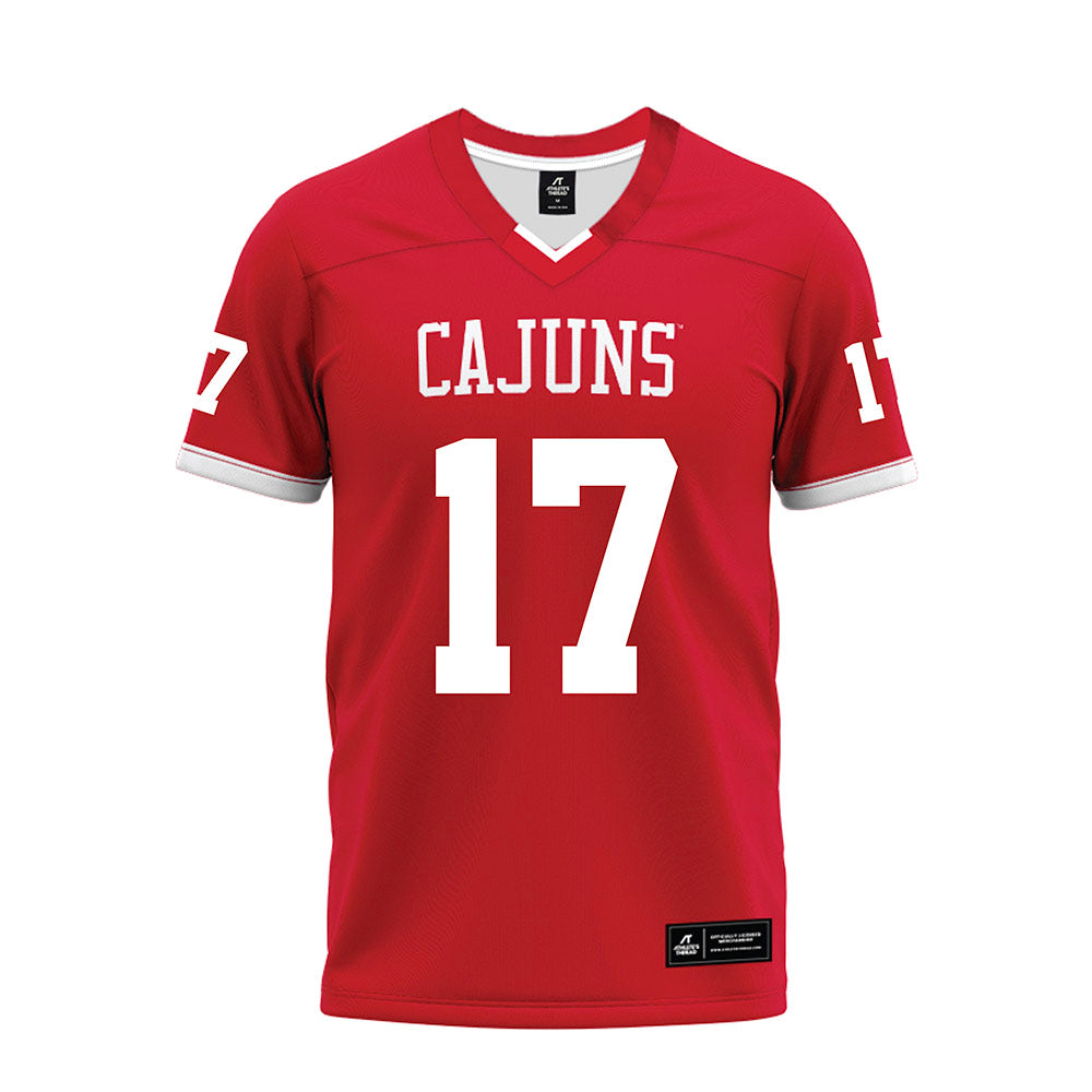 Louisiana - NCAA Football : Landon Strother - Premium Football Jersey-0