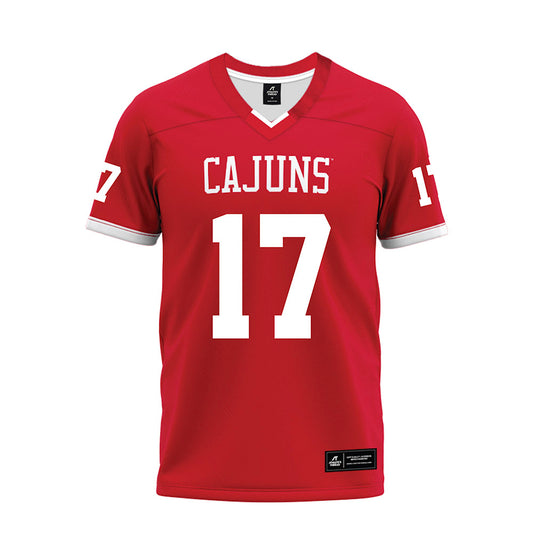Louisiana - NCAA Football : Landon Strother - Premium Football Jersey-0
