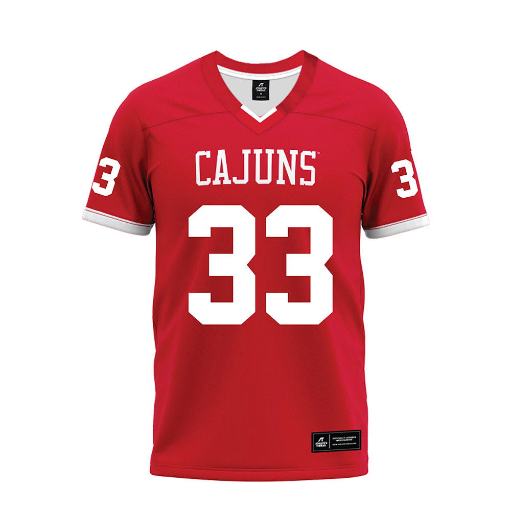 Louisiana - NCAA Football : AJ Spencer - Premium Football Jersey-0