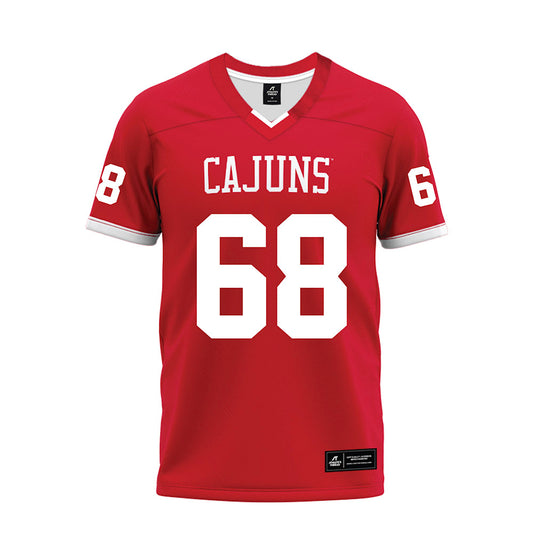 Louisiana - NCAA Football : Fitzgerald West Jr. - Premium Football Jersey-0
