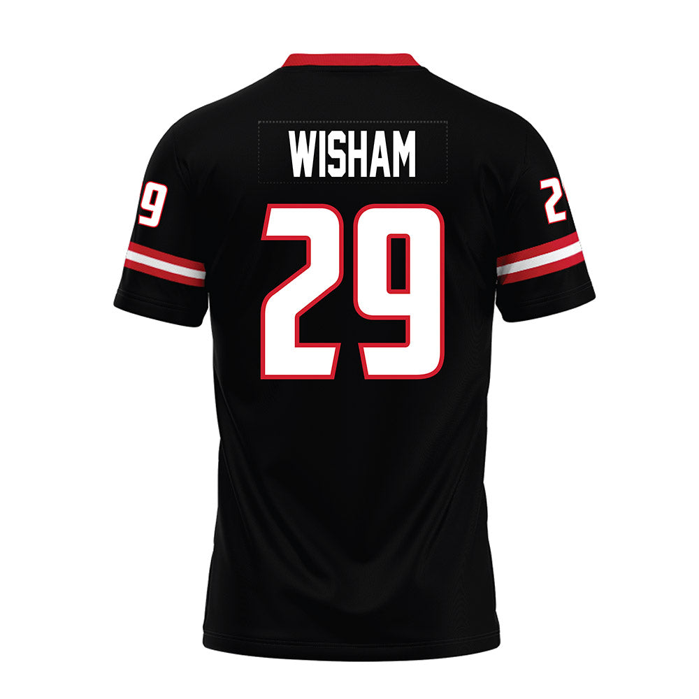 Arkansas State - NCAA Football : Luke Wisham - Premium Football Jersey-1