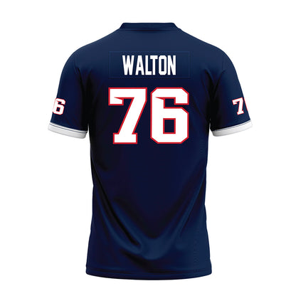 Fresno State - NCAA Football : Brayden Walton - Blue Premium Football Jersey-1