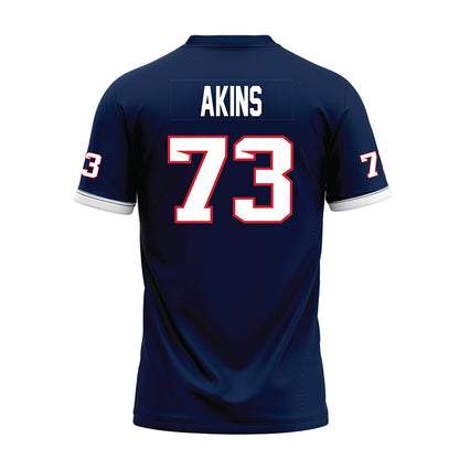 Fresno State - NCAA Football : Marsel Akins - Blue Premium Football Jersey