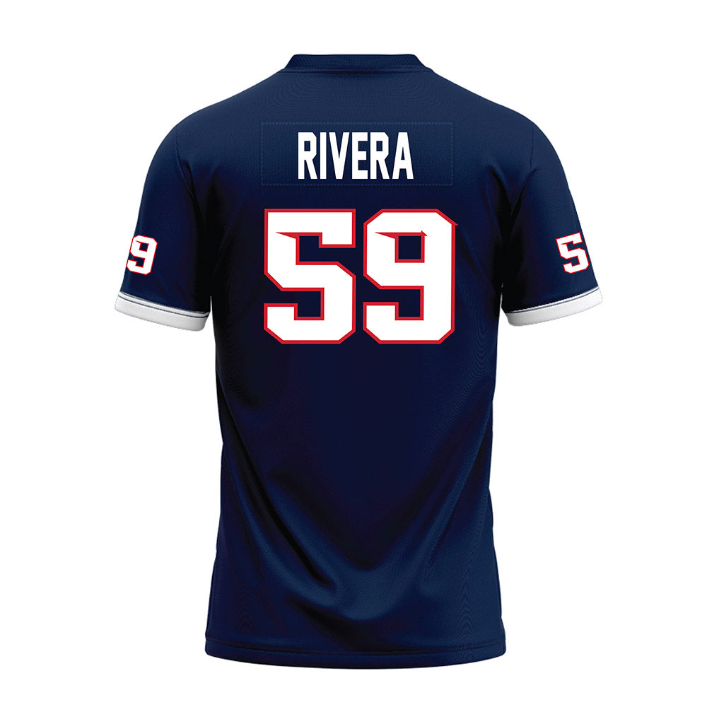 Fresno State - NCAA Football : Alex Rivera - Blue Premium Football Jersey-1