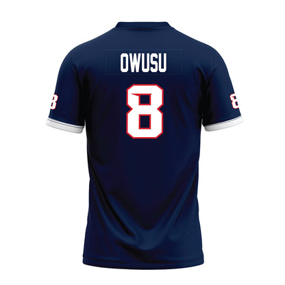Fresno State - NCAA Football : Martin Owusu - Blue Premium Football Jersey-1