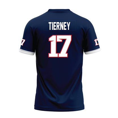 Fresno State - NCAA Football : Ethan Tierney - Blue Premium Football Jersey-1
