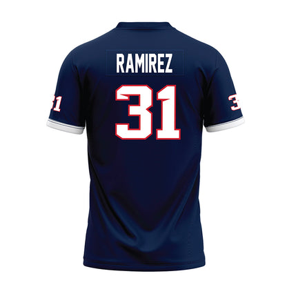 Fresno State - NCAA Football : Brandon Ramirez - Blue Premium Football Jersey-1
