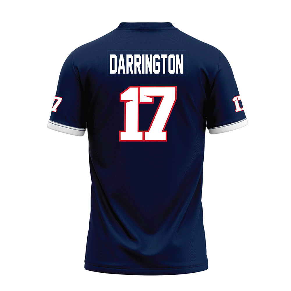 Fresno State - NCAA Football : Jonavon Darrington - Blue Premium Football Jersey-1