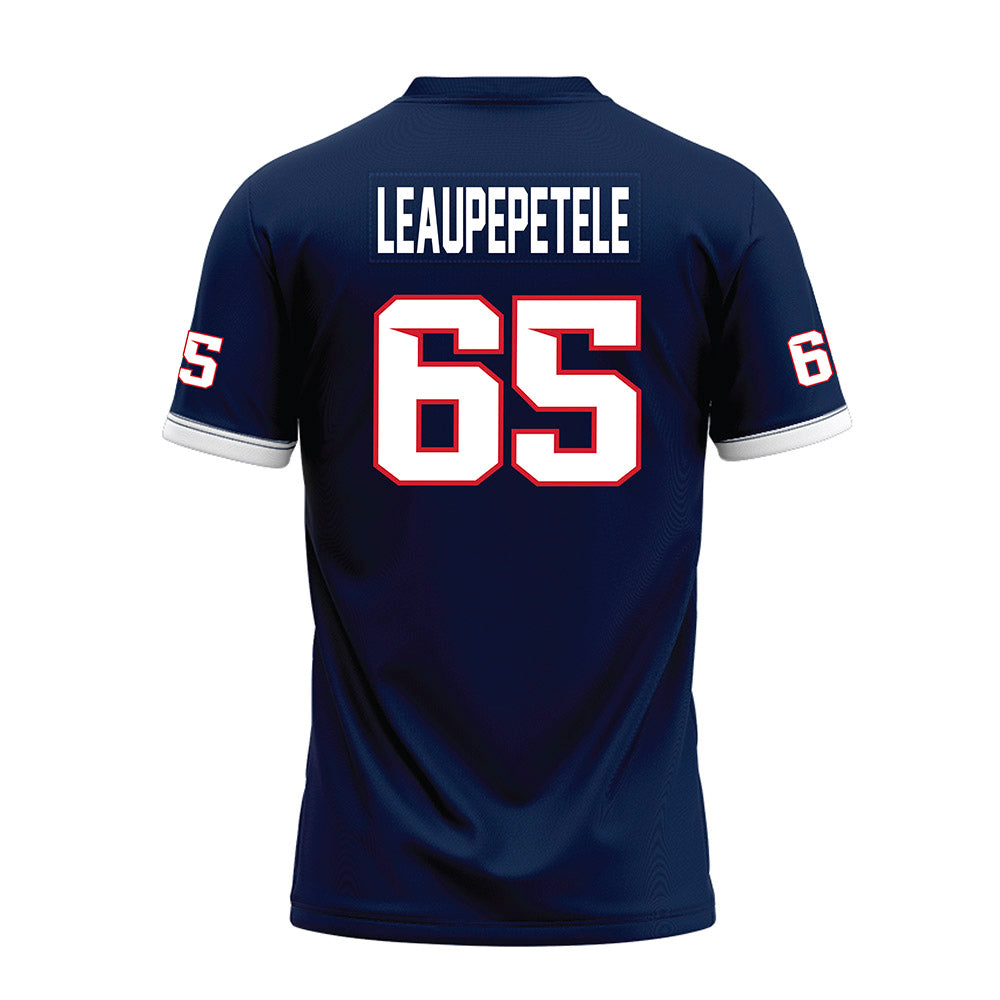 Fresno State - NCAA Football : Jonah Leaupepetele - Blue Premium Football Jersey-1
