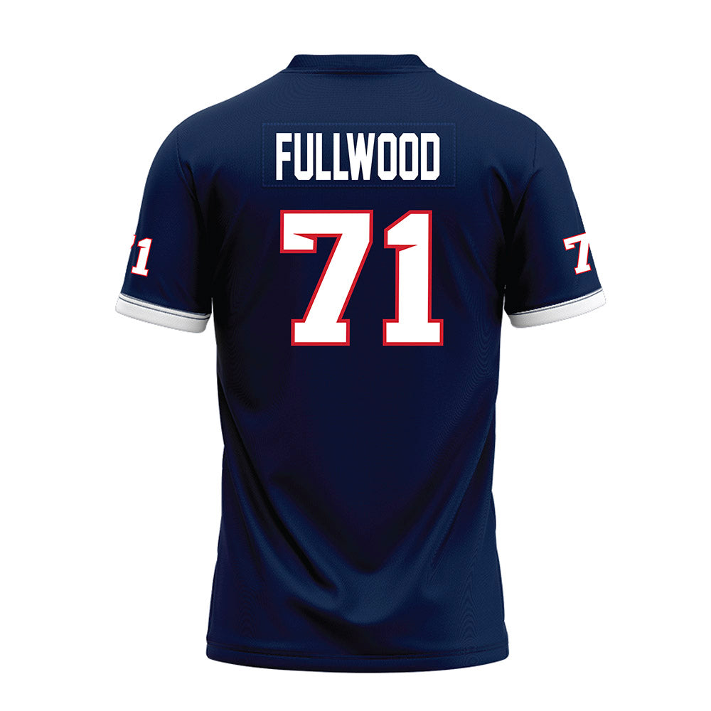 Fresno State - NCAA Football : Rolan Fullwood - Blue Premium Football Jersey-1
