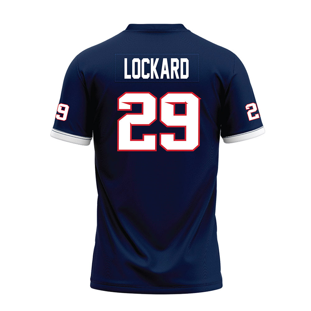 Fresno State - NCAA Football : Franklin Lockard - Blue Premium Football Jersey-1
