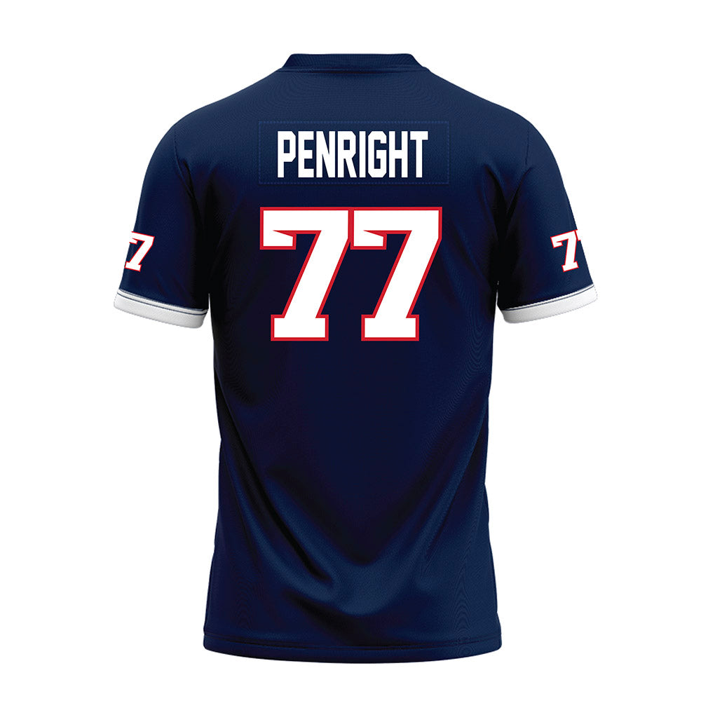 Fresno State - NCAA Football : Toreon Penright - Blue Premium Football Jersey-1
