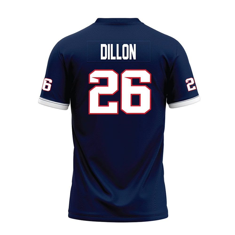 Fresno State - NCAA Football : Isaiah Dillon - Blue Premium Football Jersey-1