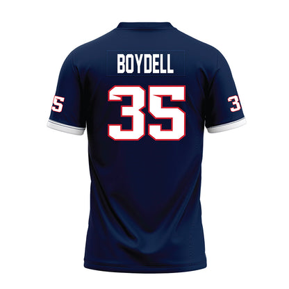 Fresno State - NCAA Football : Sebastien Boydell - Blue Premium Football Jersey-1