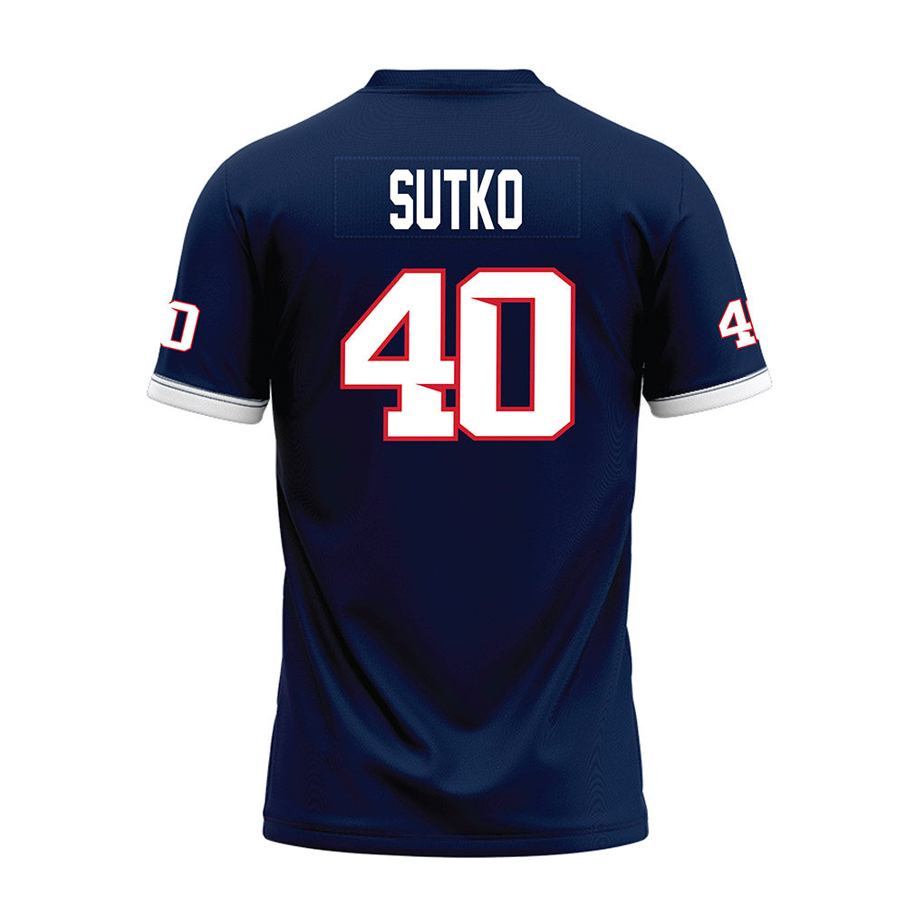 Fresno State - NCAA Football : Jaydon Sutko - Blue Premium Football Jersey-1
