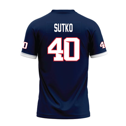 Fresno State - NCAA Football : Jaydon Sutko - Blue Premium Football Jersey-1