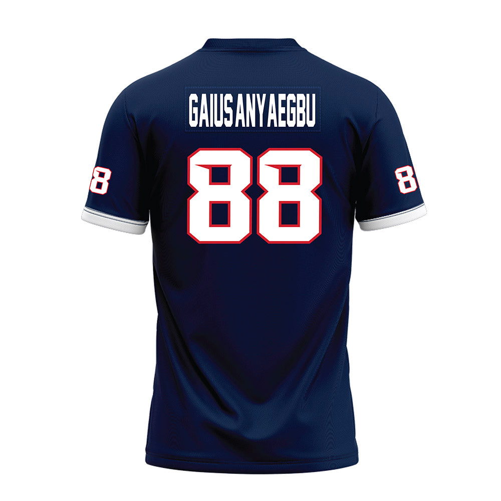 Fresno State - NCAA Football : Dallas Gaius-Anyaegbu - Blue Premium Football Jersey-1