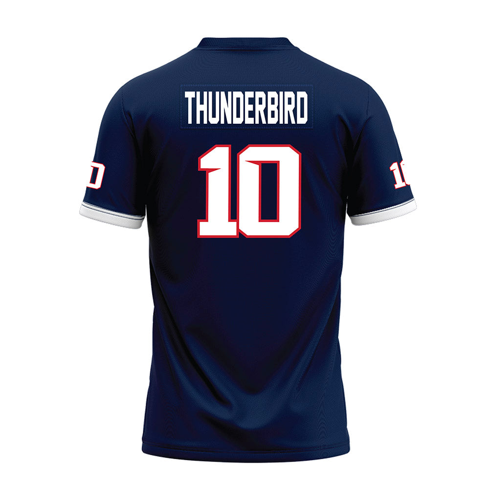 Fresno State - NCAA Football : Kvion Thunderbird - Blue Premium Football Jersey-1