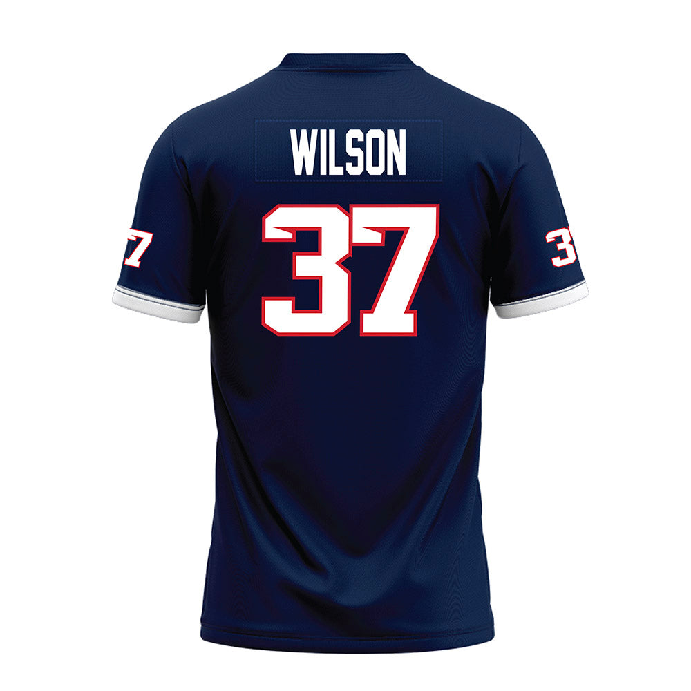 Fresno State - NCAA Football : Ryan Wilson - Blue Premium Football Jersey-1