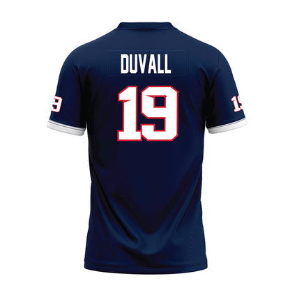 Fresno State - NCAA Football : Harold Duvall - Blue Premium Football Jersey-1